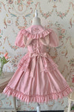 Confused Fox ~ Embroidered Casual Lolita Dress Peter Pan Collar Doll Dress by Alice Girl ~ Pre-order