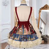 Clara Merry Christmas ~ Sweet Printed Lolita JSK Dress by YLF