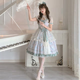 Convallaria majalis Linn ~ Classic Lolita JSK Dress with Bolero Top by YLF