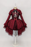 Broken Heart ~ Gothic Lolita Dress Asymmetrical Midi Party Dress by Alice Girl ~ Pre-order