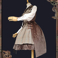 The Adventure ~ Punk Style Wool Lolita Skirt / Vest by Infanta
