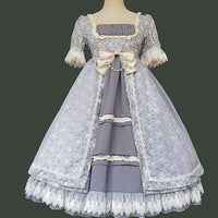 Afternoon Tea ~ Sweet Cotton Lolita OP Dress by Infanta