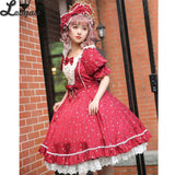 Galaxy in Summer ~ Classic Short Sleeve Lolita Dress by Strawberry Witch