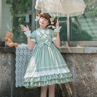Miss Dandelion ~ Sweet Short Sleeve Lolita Dress by Yomi