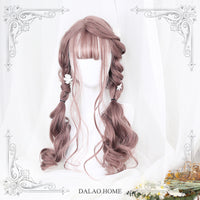 Dolles ~ Harajuku Long Wavy Lolita Wig with Curly Bangs