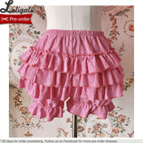 The Hunter ~ Cotton Lolita Bloomer Tiered Cosplay Shorts